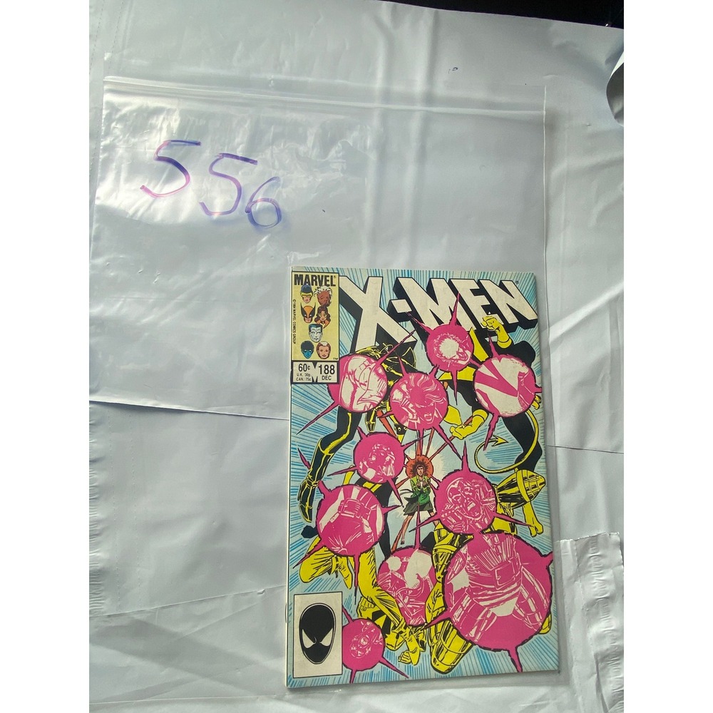 Marvel The‎ Uncanny X Men Comic Book Issue 188 January 1985